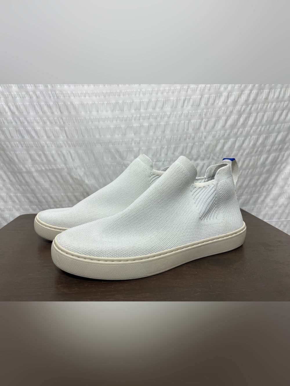 Rothy's The Chelsea Boot in
Bright White Size 9